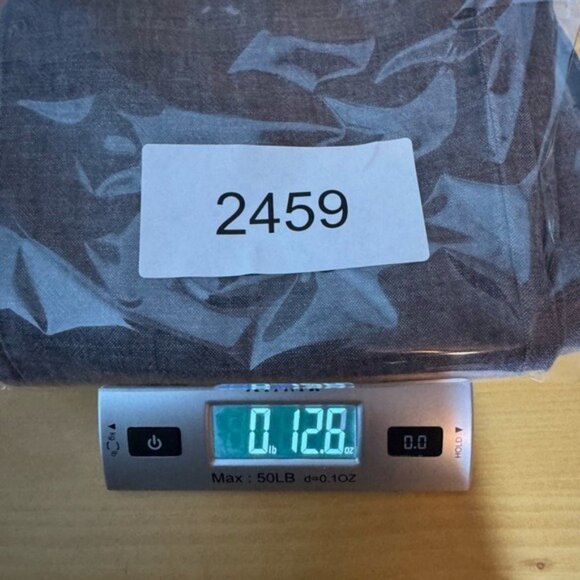 Old Navy Men’s Loose Taper Linen-Blend Ankle Pants Medium Preppy Grey Vacation - Picture 9 of 9